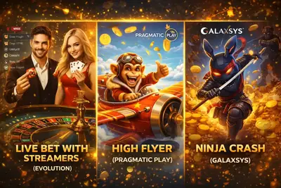 Online Casino Games Variety Diverse selection of online casino games including slots and live dealers for Malaysian players